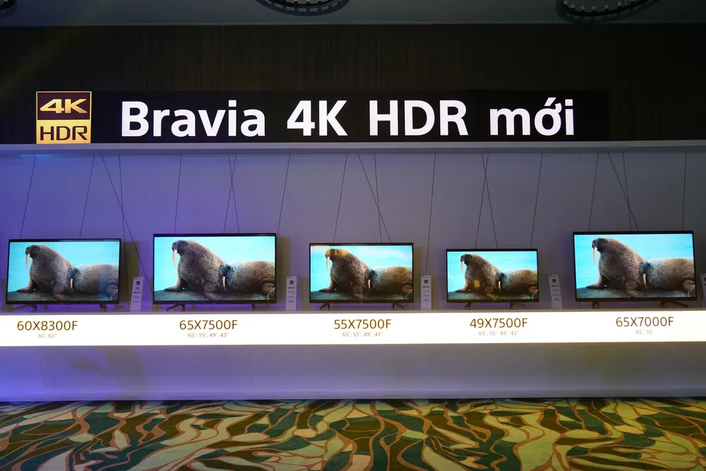 Sony công bố thế hệ TV BRAVIA OLED và 4K HDR mới ảnh 1