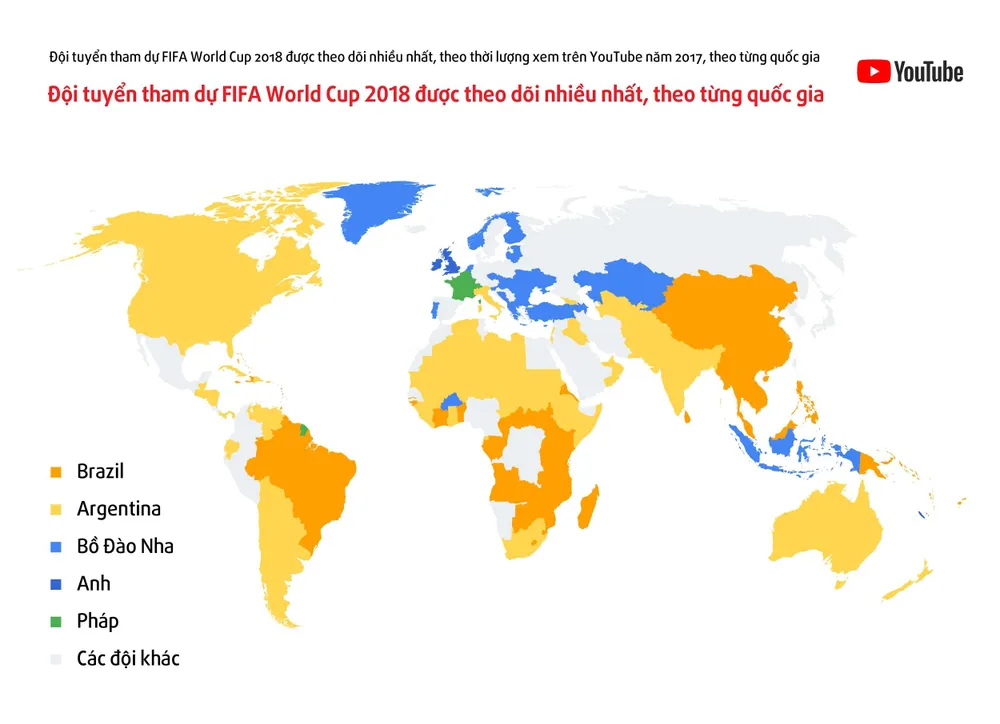 VÀOOOO! Cùng World Cup 2018 trên YouTube ảnh 1