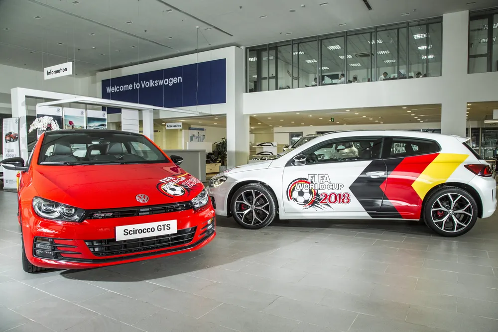 Volkswagen Scirocco khuyến mãi đặc biệt nhân World Cup 2018