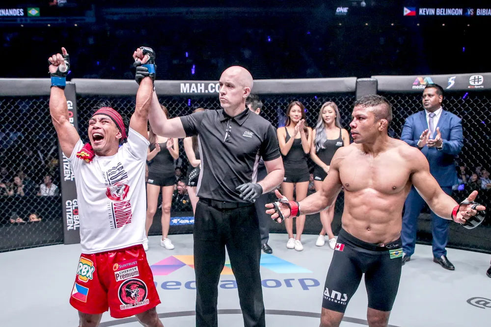 Kevin Belingon tước đai huyền thoại Bibiano Fernandes ảnh 4