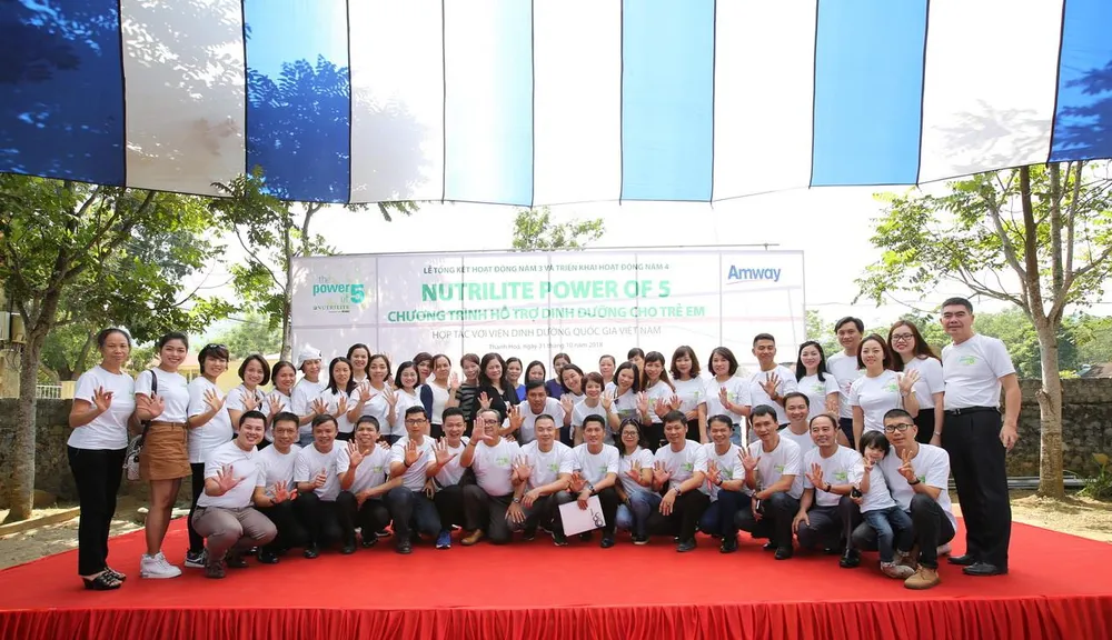 Amway Việt Nam năm thứ 4 liên tiếp phát hành báo cáo trách nhiệm xã hội ảnh 1