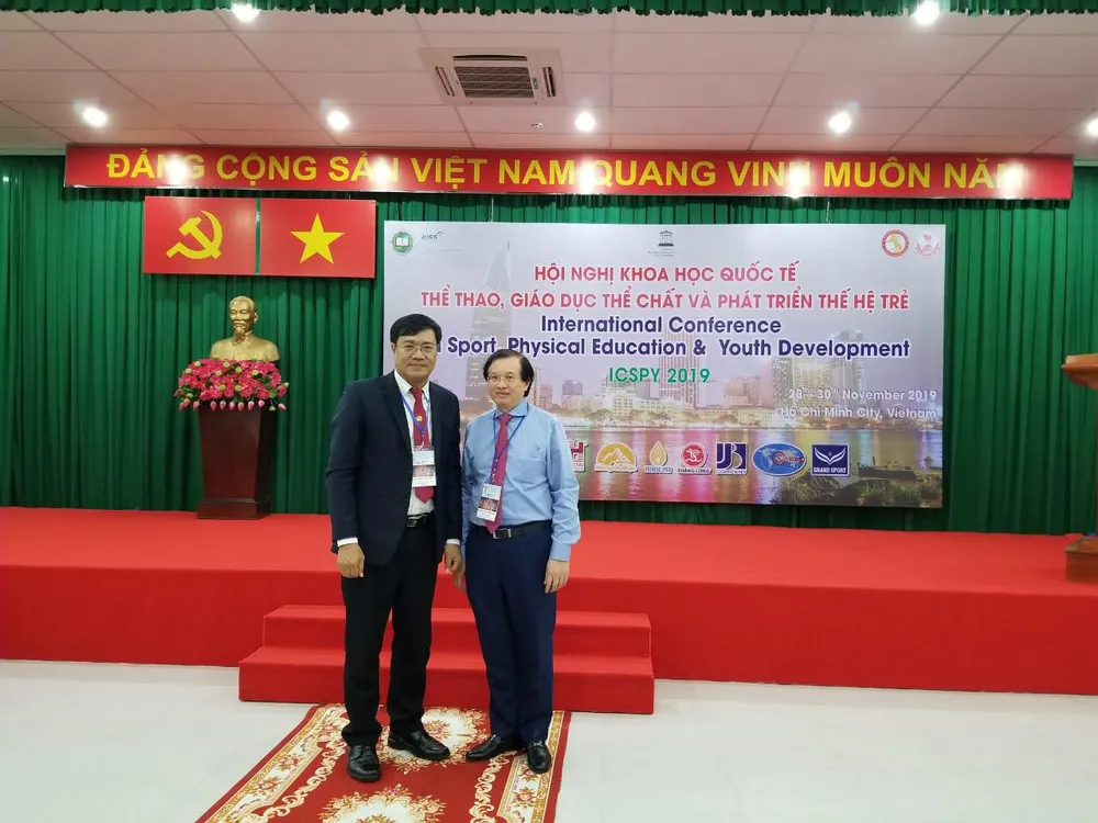 Đại học TDTT TPHCM khai mạc hội nghị 'Thể thao, Giáo dục thể chất và Phát triển thế hệ trẻ' năm 2019 ảnh 1