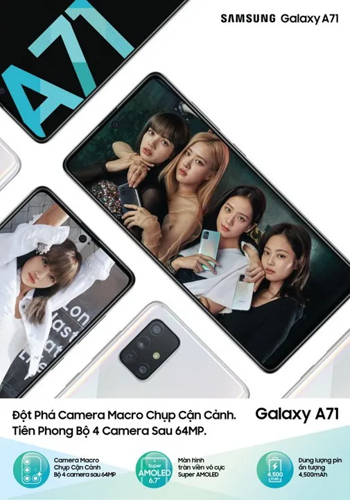 Samsung Vina trình làng Galaxy A71