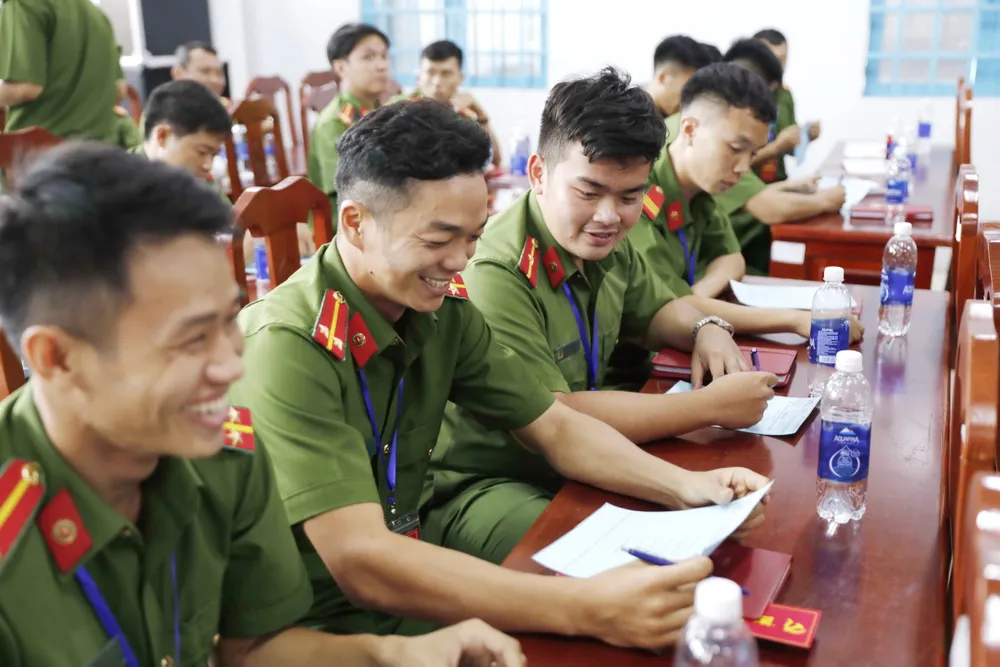 Đại hội Đảng bộ Tiểu đoàn 1, Trung đoàn Cảnh sát cơ động Đông Nam TPHCM “Đoàn kết - Dân chủ - Kỷ cương - Đổi mới" ảnh 1