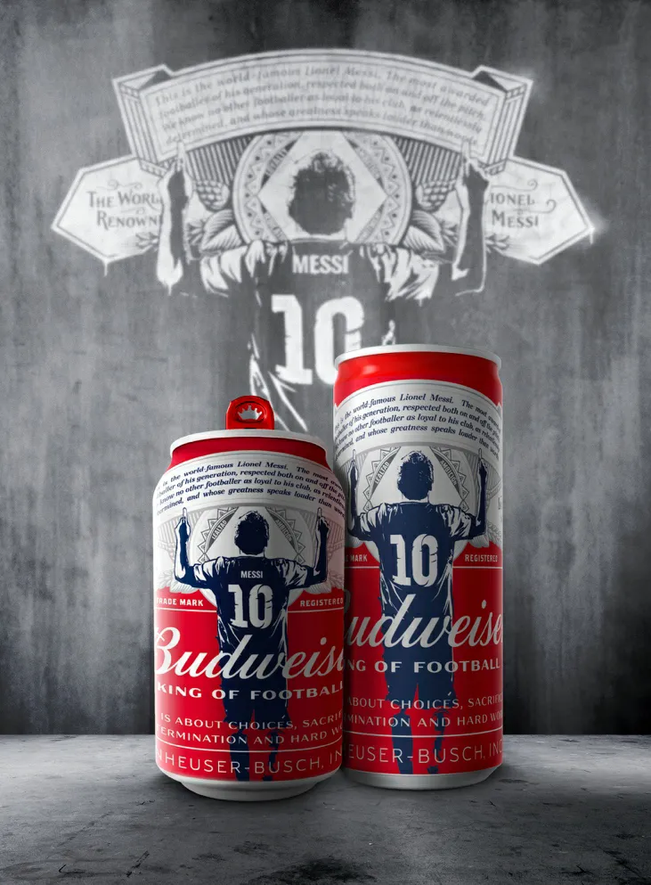 Budweiser đồng hành Messi lan tỏa thông điệp 'Chất Vua không lùi bước' ảnh 1