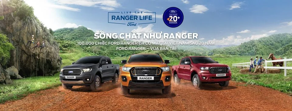 Ford Ranger Việt Nam chính thức xuất xưởng, đánh dấu cột mốc 20 năm ở tại thị trường Việt Nam 