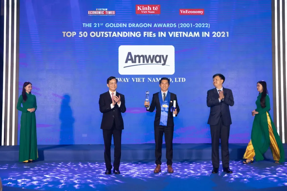 Amway 10 năm liên tiếp giữ vị trí số 1 ngành bán hàng trực tiếp