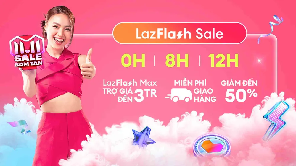 Hàng loạt deal bom tấn cùng Lazada tại lễ hội mua sắm 11-11