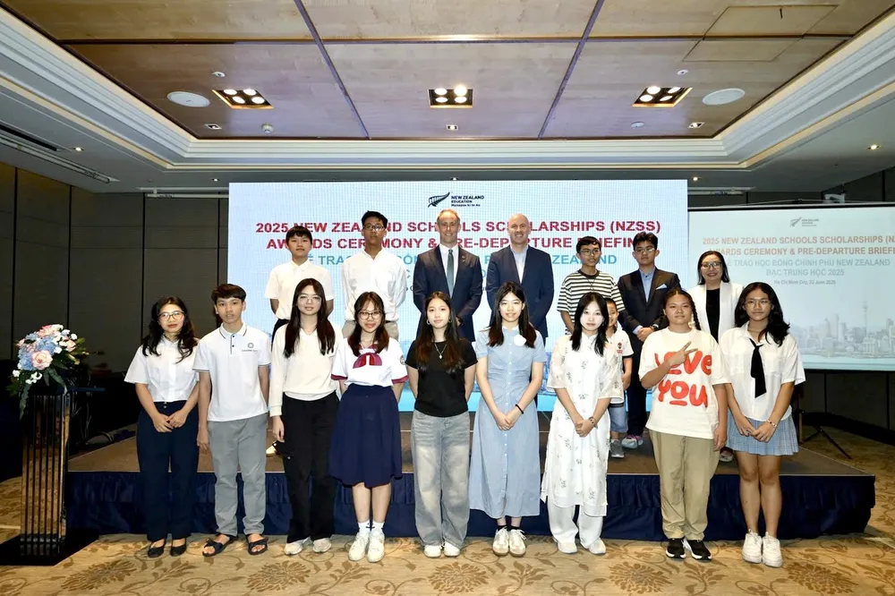 Những em nhận Học bổng NZSS 2025 đã có cột mốc đầy tự hào trong hành trình chinh phục tri thức 