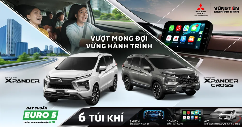 Mitsubishi Xpander và Xpander Cross Mới trình làng 