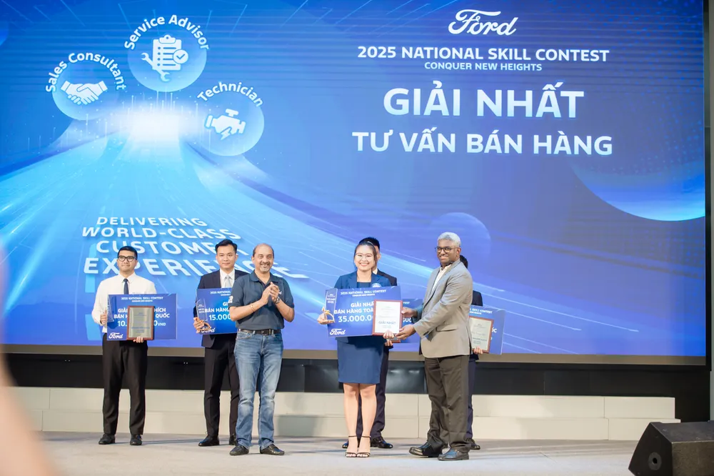 Ford Việt Nam tổ chức Hội thi Tay nghề toàn quốc 2025