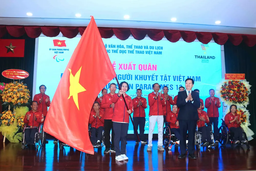 Đoàn Thể thao người khuyết tật Việt Nam xuất quân tham dự ASEAN Para Games lần thứ 13