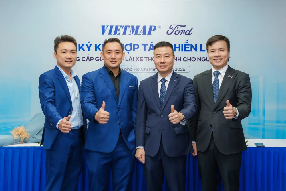 Ford Việt Nam, Vietmap hợp tác cung cấp thêm giải pháp hỗ trợ lái xe thông minh 