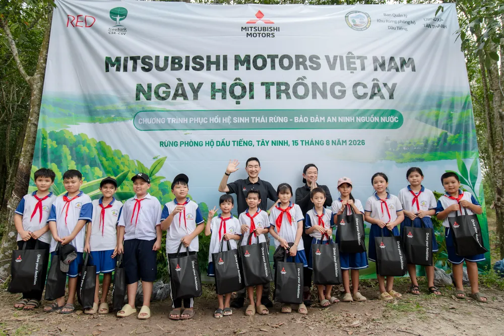 5.000 cây xanh nối dài hành trình kết nối cộng đồng của Mitsubishi Motors Việt Nam