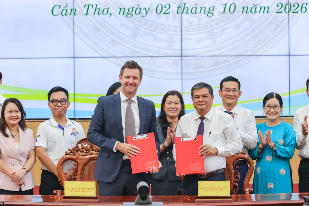 HEINEKEN Việt Nam hợp tác TP Cần Thơ nâng tầm trải nghiệm văn hóa - du lịch ĐBSCL