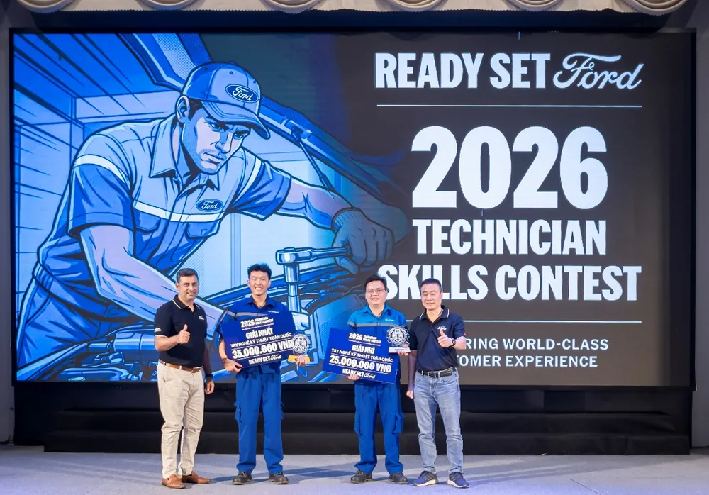 Ford Việt Nam tổ chức Hội thi Tay nghề kỹ thuật toàn quốc 2026, tập trung nâng cao năng lực dịch vụ sau bán hàng