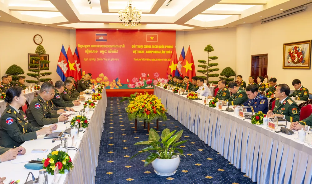 Quang cảnh đối thoại Chính sách quốc phòng Việt Nam - Campuchia lần thứ 8.jpg