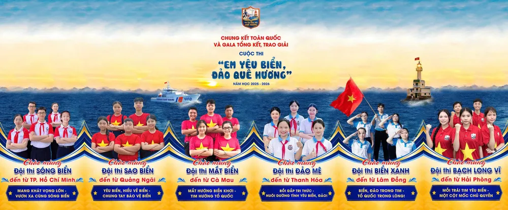 6 đội thi tham gia tranh tài trong Vòng chung kết toàn quốc.jpg