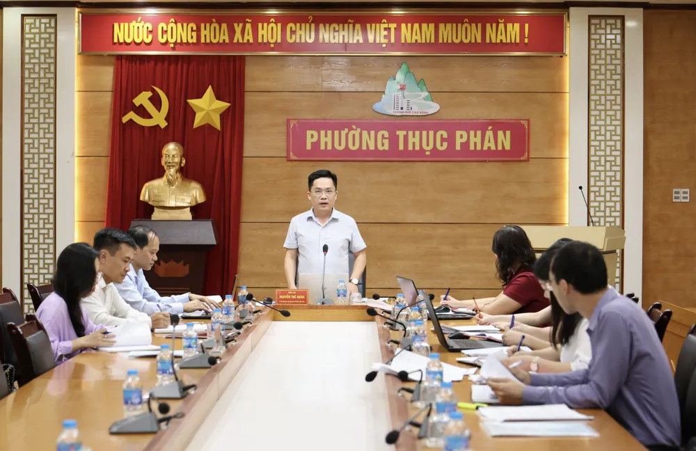 Phường Thục Phán tổ chức Hội nghị Ban Thường vụ lần thứ I, nhiệm kỳ 2020 - 2025