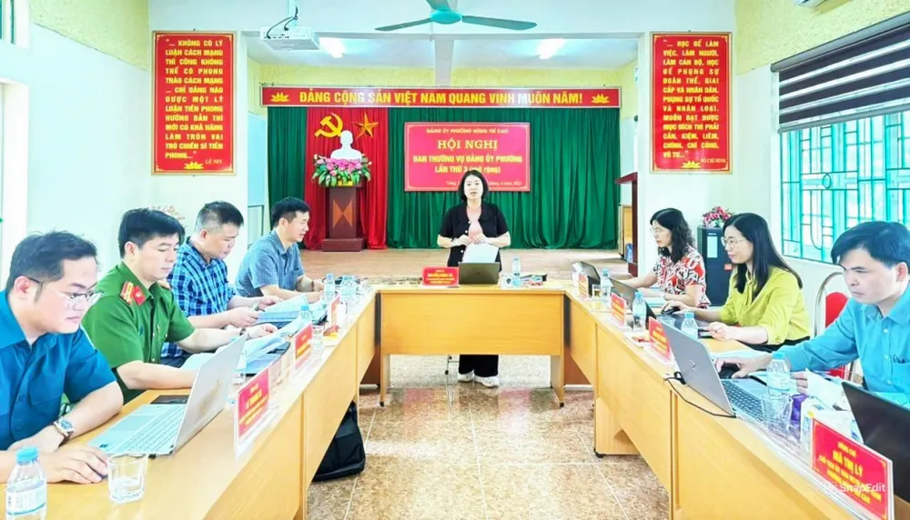 Phường Nùng Trí Cao triển khai các nhiệm vụ sẵn sàng bước vào vận hành chính thức