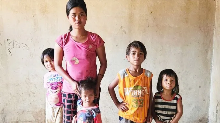 Gia cảnh khốn khổ của 5 bà cháu