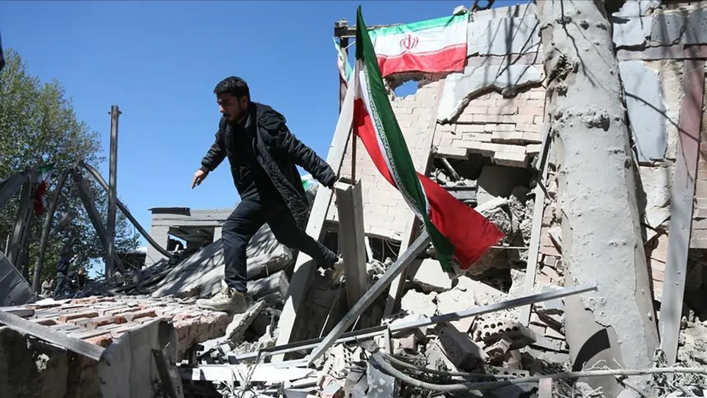 Đại học kỹ thuật Sharif ở Tehran, Iran sau vụ không kích của Mỹ - Israel. ẢNH: THX