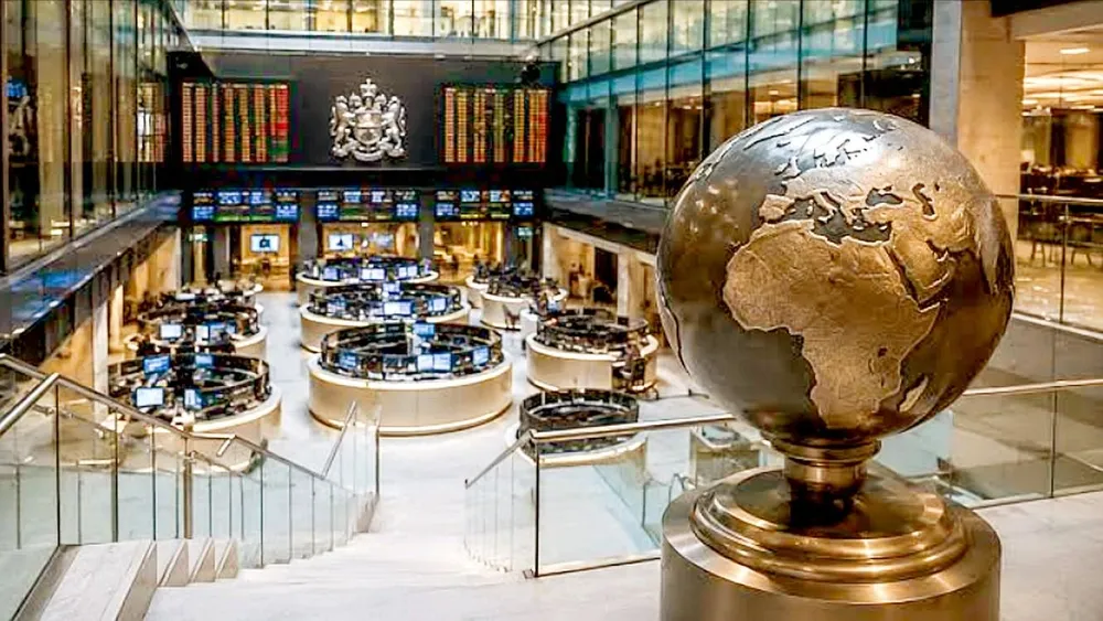Sở Giao dịch chứng khoán London. Ảnh: LSE