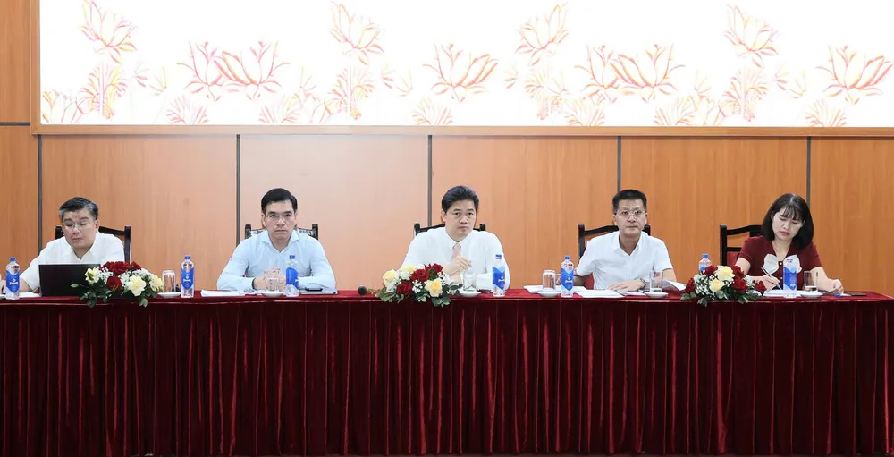Bộ Y tế tổ chức họp báo về chính sách y tế. ẢNH: TRẦN MINH