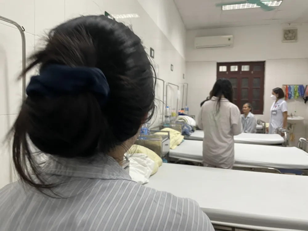 Bệnh nhân được điều trị tại Viện Sức khỏe Tâm thần. Ảnh: NGỌC DUNG