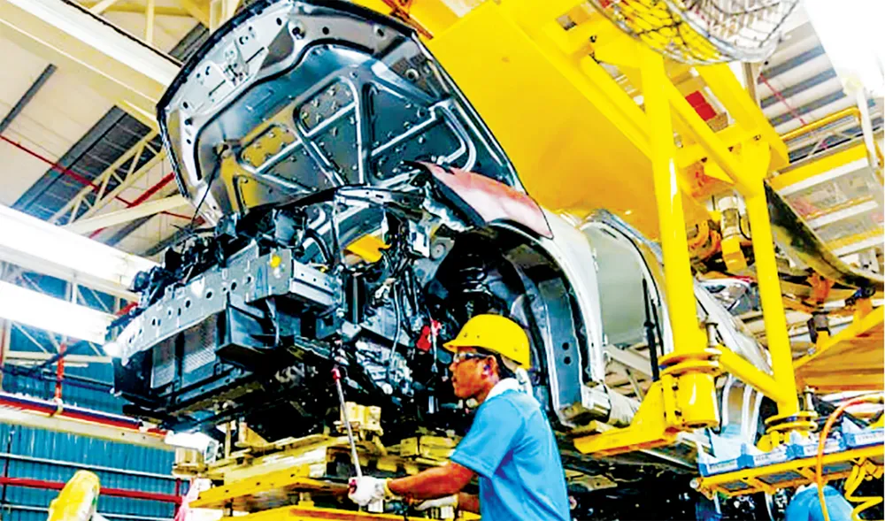 Dây chuyền sản xuất ôtô tại Malaysia