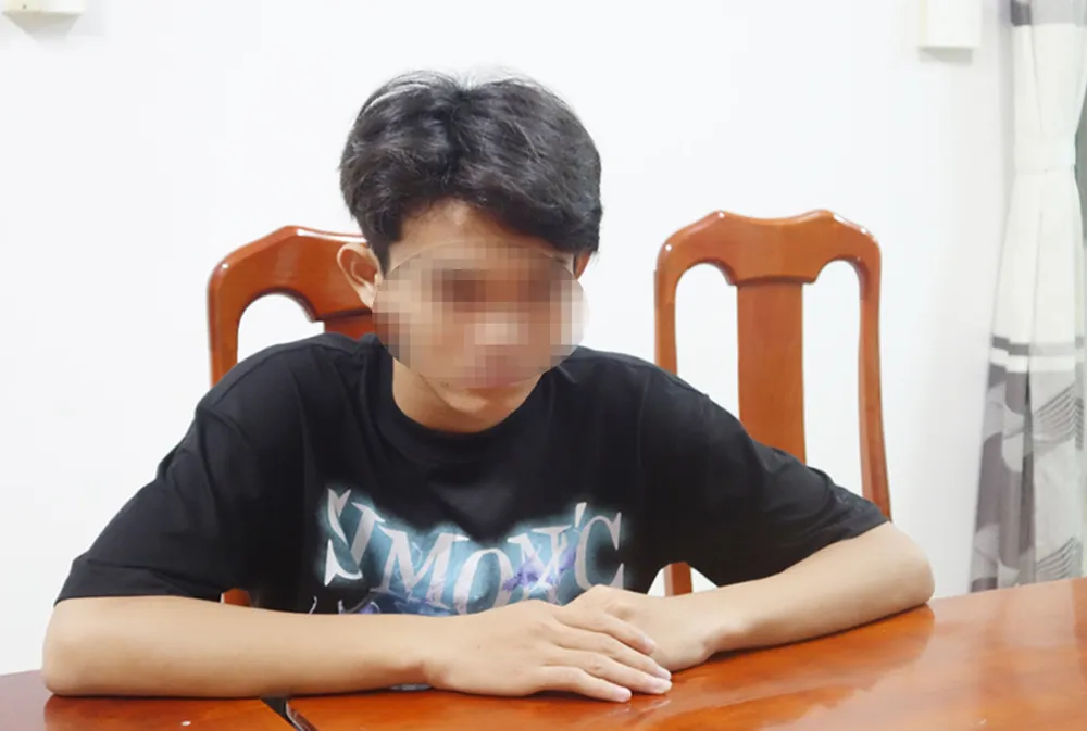 Đối tượng Hồ Hữu T. Ảnh: T.TẦM