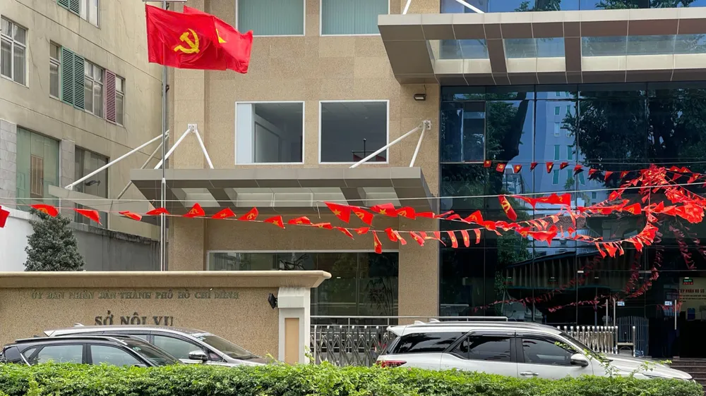 Trụ sở của Sở Lao động - Thương binh và Xã hội nay là trụ sở của Sở Nội vụ. Ảnh: HOÀNG HÙNG