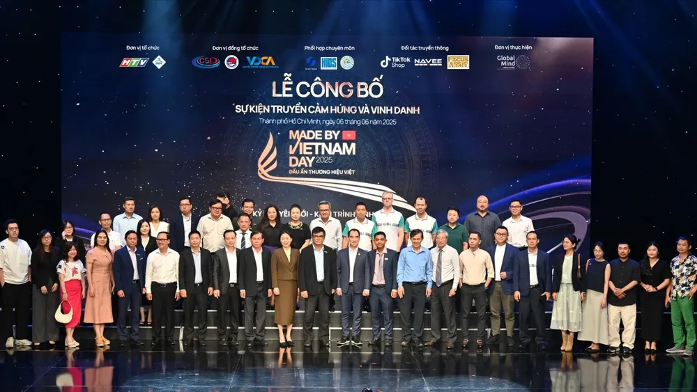 Các đại biểu tham dự lễ công bố Dấu ấn Thương hiệu Việt