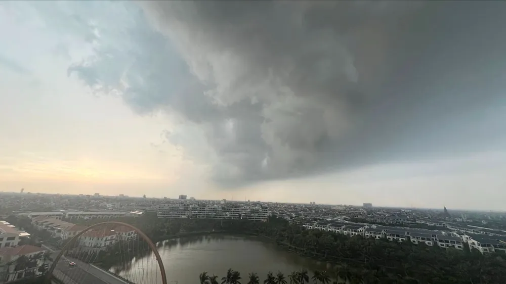 Bão số 9 suy yếu thành áp thấp nhiệt đới, gây gió mạnh ở Hải Phòng, Quảng Ninh, Ninh Bình và Hưng Yên