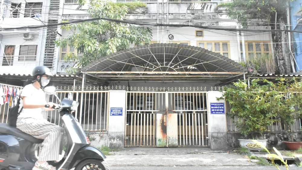 Trụ sở trước đây của Ban Quản lý các dự án đầu tư xây dựng (9 Huỳnh Tịnh Của, phường Rạch Giá, tỉnh An Giang) dôi dư sau sáp nhập