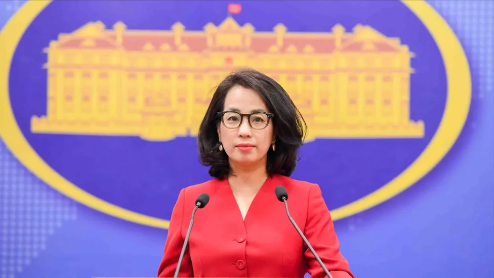 Người phát ngôn Bộ Ngoại giao Phạm Thu Hằng