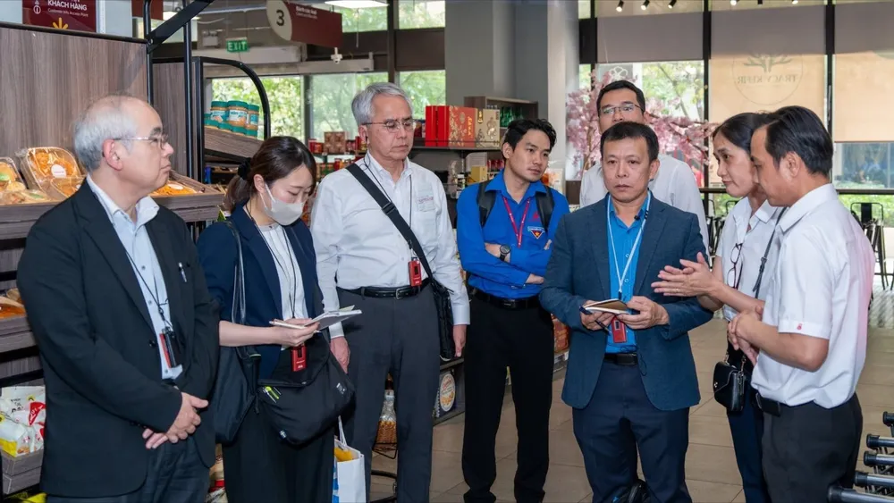 Nhiều doanh nghiệp nước ngoài đến Việt Nam để tìm kiếm nguồn hàng. Ảnh: BỘ CÔNG THƯƠNG