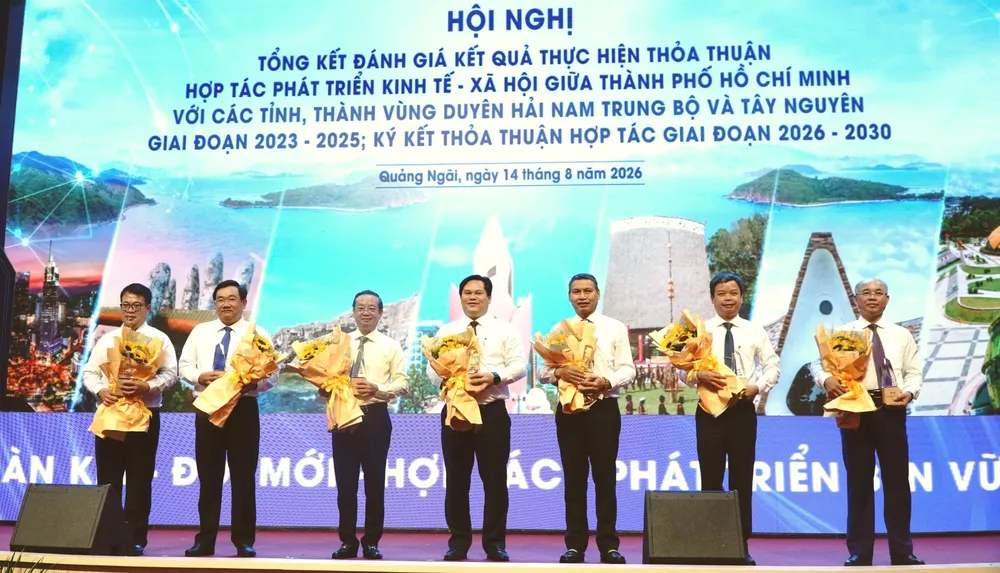 TPHCM tăng cường liên kết phát triển với các tỉnh Duyên hải Nam Trung Bộ và Tây Nguyên