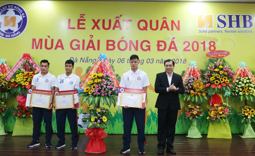 CLB bóng đá SHB xuất quân mùa giải 2018 ảnh 5