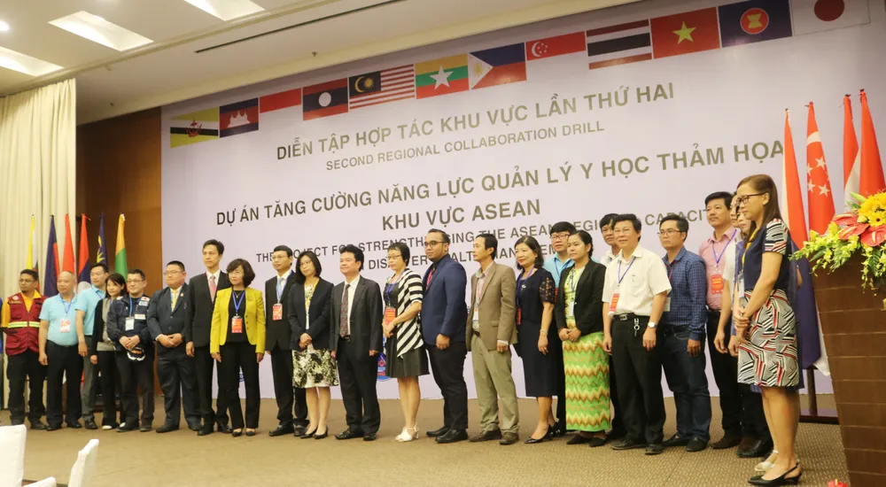 Diễn tập quốc tế ứng phó về y tế trong thảm họa ảnh 3