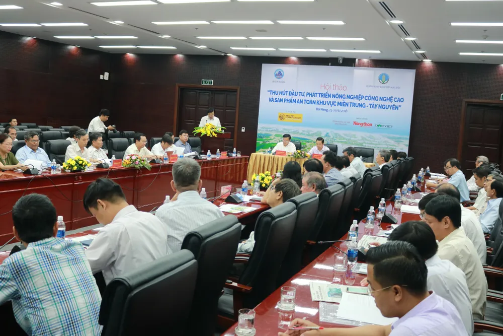 Thu hút đầu tư, phát triển nông nghiệp công nghệ cao và sản phẩm an toàn miền Trung - Tây Nguyên ảnh 1