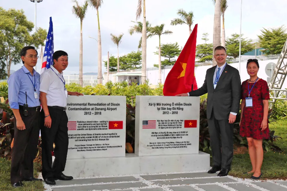 Hoàn thành xử lý ô nhiễm dioxin tại sân bay Đà Nẵng ảnh 7