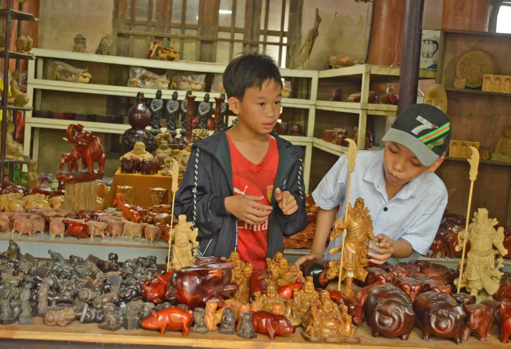 Sôi động giỗ Tổ nghề mộc Kim Bồng ảnh 3