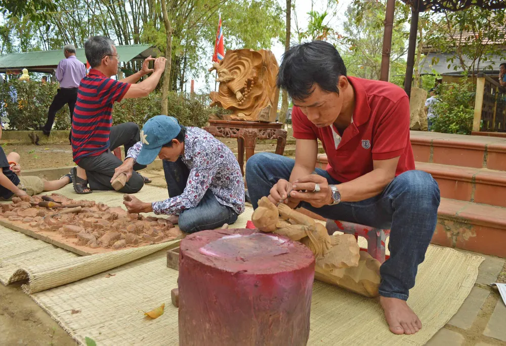 Sôi động giỗ Tổ nghề mộc Kim Bồng ảnh 4