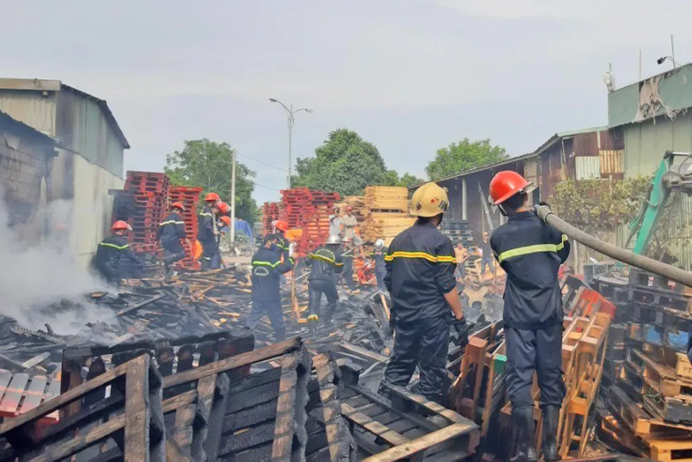 Hiện trường vụ cháy