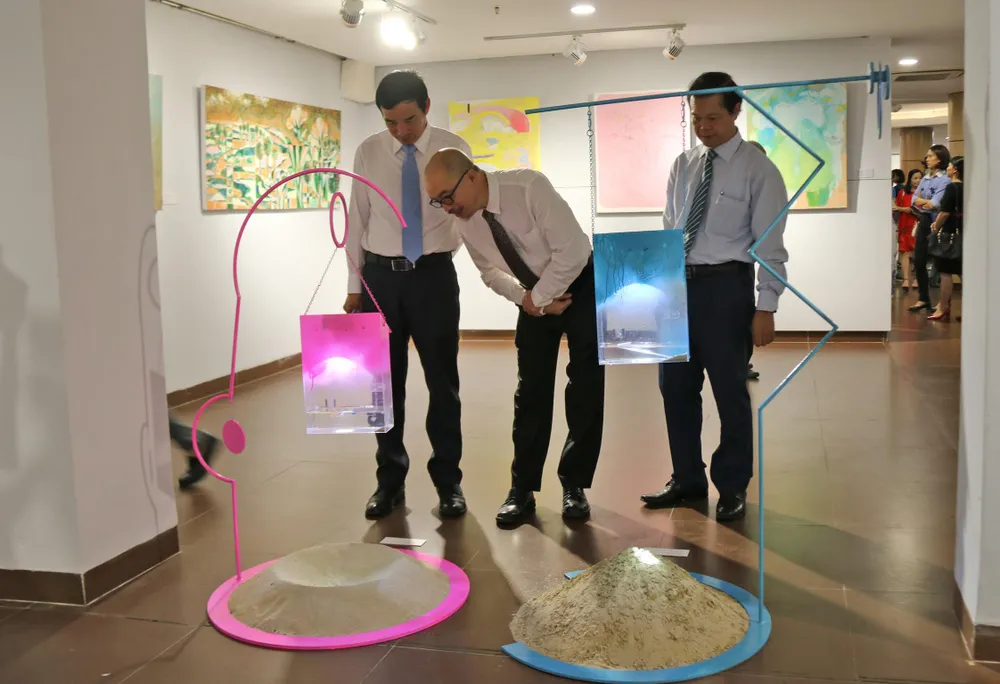 19 họa sĩ quốc tế tham dự chương trình Giao lưu, sáng tác, triển lãm mỹ thuật Quốc tế lần thứ 1 ảnh 3