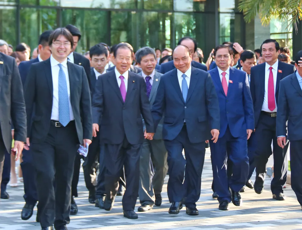 Thủ tướng tiếp Tổng Thư ký Đảng Dân chủ Tự do Nhật Bản ảnh 2