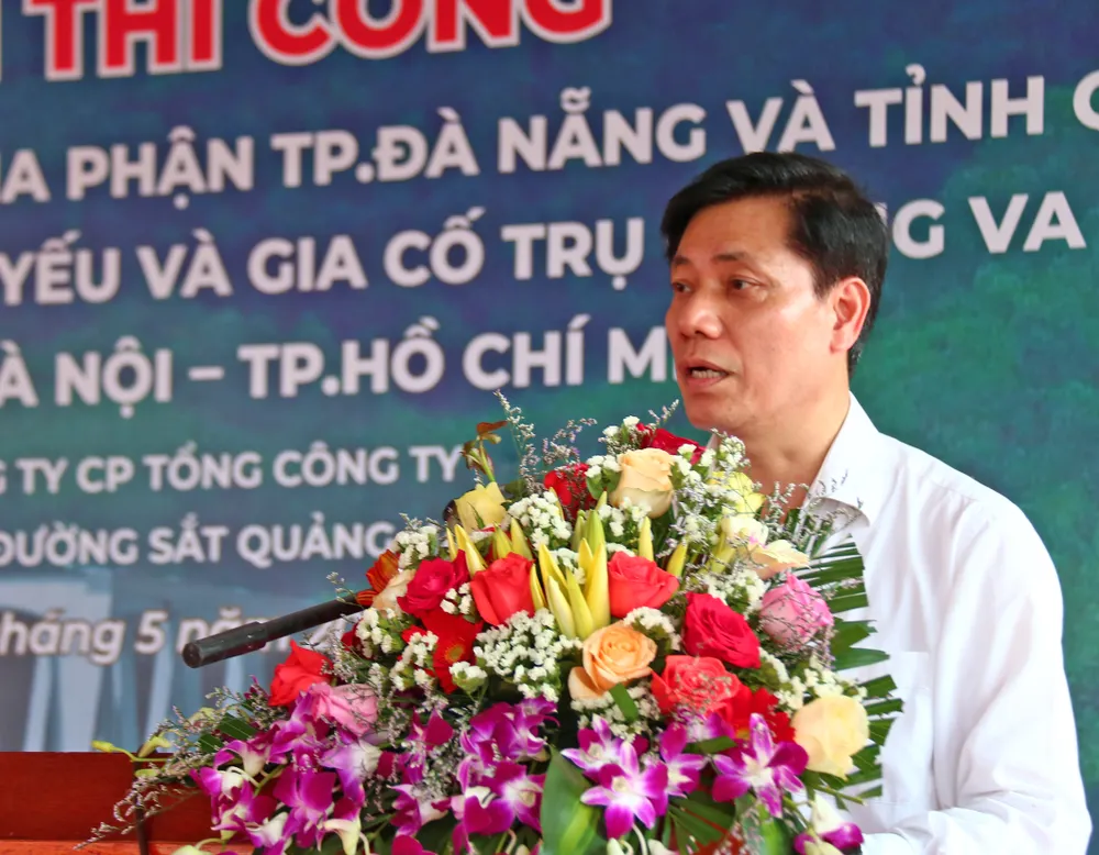 Khởi công Dự án cải tạo, nâng cấp các cầu yếu trên tuyến đường sắt Hà Nội – TPHCM ảnh 1