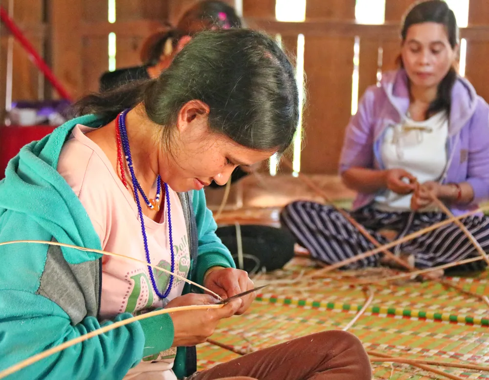 Bảo tồn và phát triển nghề đan lát của người Cơ Tu ảnh 3