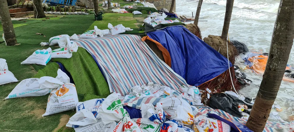 Hội An lo mất bờ biển Cửa Đại ảnh 8